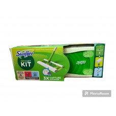 Swiffer Startset Kit моп за под + 8броя сухи резерви за почистване 